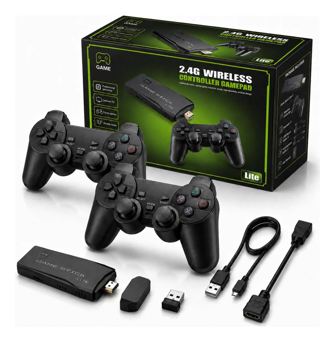 GAME STICK 2.4G 4K ULTRA HD HDMI